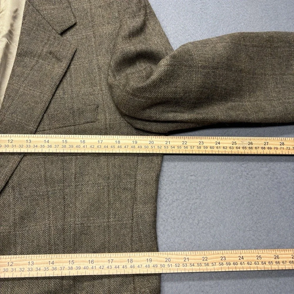 VTG Brooks Brothers Lambswool Tweed Blazer Men's‎ 39R Union Made in USA